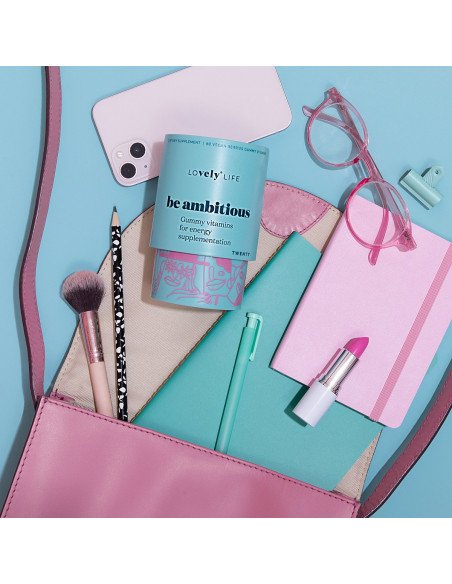 Vely Gumené vitamíny pre doplnenie energie be ambitious lovely life