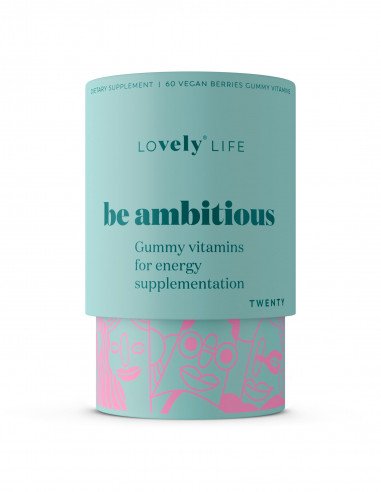 Vely Gumené vitamíny pre doplnenie energie be ambitious lovely life
