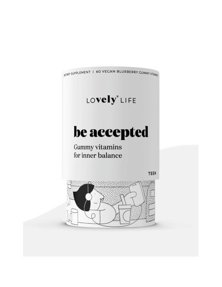 Vely Gumené vitamíny pre vnútornú vyváženosť be accepted lovely life