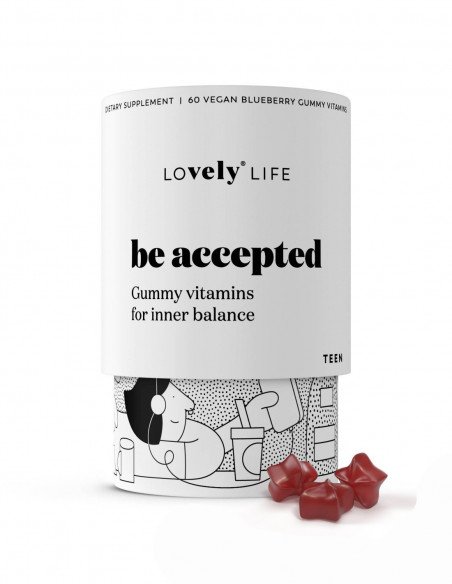 Vely Gumené vitamíny pre vnútornú vyváženosť be accepted lovely life