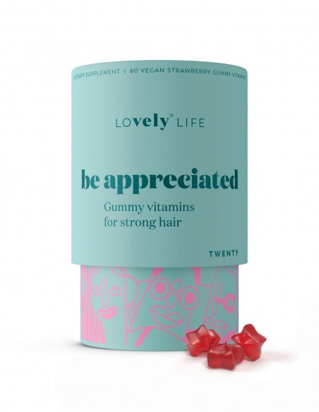Vely Gumené vitamíny pre silné vlasy be appreciated lovely life